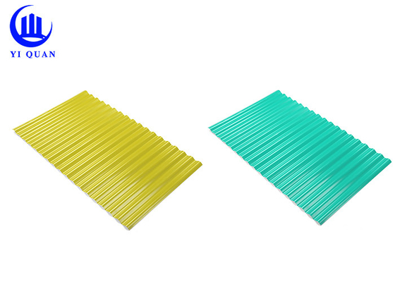 Heat Insulation Panels Plastic UPVC Roofing Sheet For Factory Warehouse