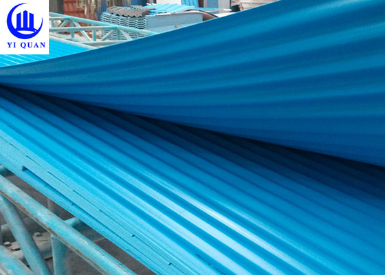 1130mm Multi Layer Corrugated Plastic Spanish Roof Tile For Garages Pergolas Factory