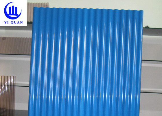 Heat Insulation Panels Plastic UPVC Roofing Sheet For Factory Warehouse