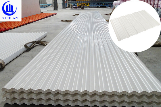 1.5mm PVC Roof Sheets Impact Resistant UV Ultraviolet Resistant