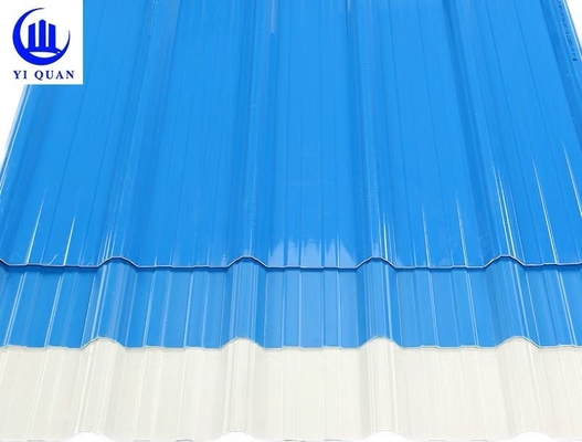 Anti Corossive PVC UPVC APVC Plastic Roof Tiles 3.0mm For House Buildings