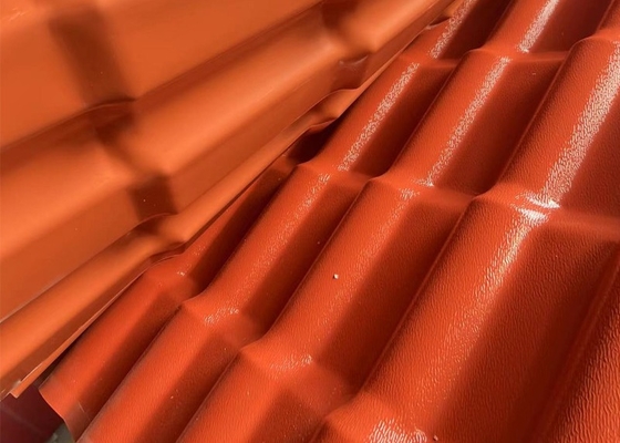 Moisture Proof Synthetic Resin Roof Tile Good Sound Prevention Roof Sheet