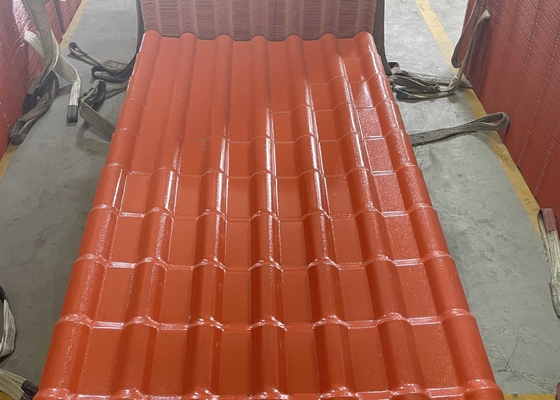 Moisture Proof Synthetic Resin Roof Tile Good Sound Prevention Roof Sheet