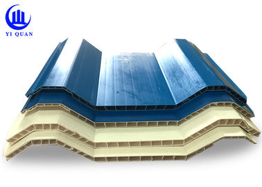 Custom Length Hollow Twin Wall Roofing Sheets Synthetic Resin