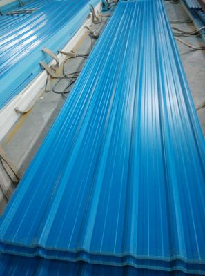 1.5mm PVC Roof Tiles Waterproof 1130mm Width Custom Length