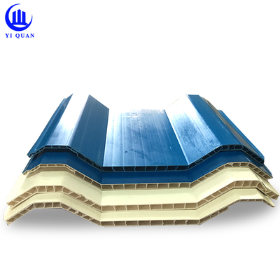 UPVC Roofing Sheet 1.5mm-3.0mm Thickness 1000mm Width Trapezoidal