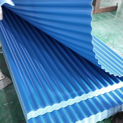 간이차고 맞춘 길이를 위한 내후성 PVC 지붕 타일