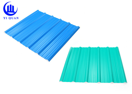화물 야드 차고를 위한 방화 효력이 있는 UPVC PVC 입히는 기와