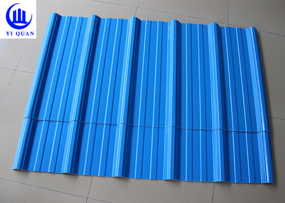 열차단 PVC UPVC 루프 타일은 워크샵을 위한 태양 시트를 주름지게 했습니다