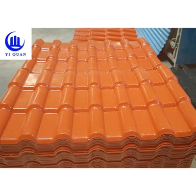 ASA PVC 합성 지붕 타일 1050mm 너비 5 년 보증