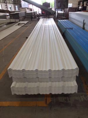 930 밀리미터 Pvc 물결모양 스페인어 플라스틱 지붕 시트