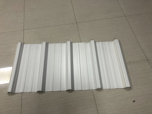 물결모양 Pvc 지붕 타일 업프크 부등변 4각형 1070 밀리미터 높은 파도 루프 타일