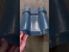 합성 수지 지붕 타일의 디스플레이